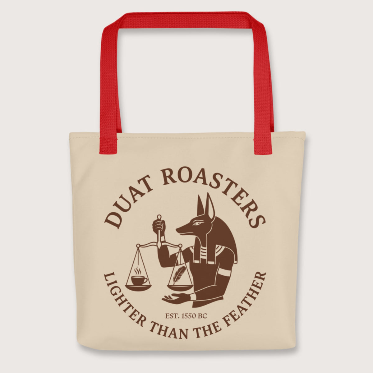 Red Duat Roasters Bag - history buff gift by HistoHead