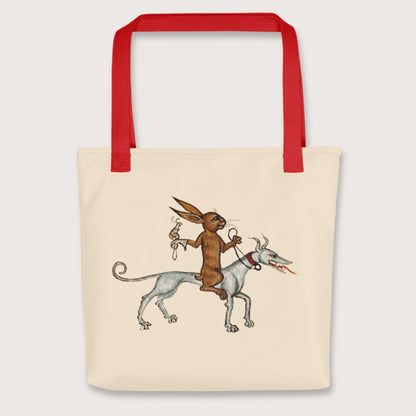 Red On a Quest Bag - history buff gift by HistoHead
