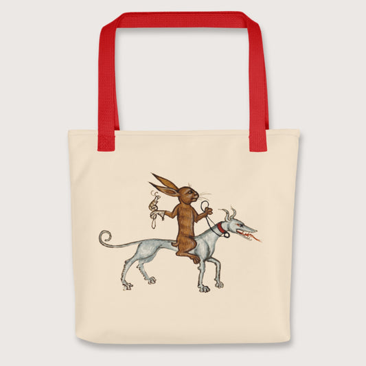 Red On a Quest Bag - history buff gift by HistoHead