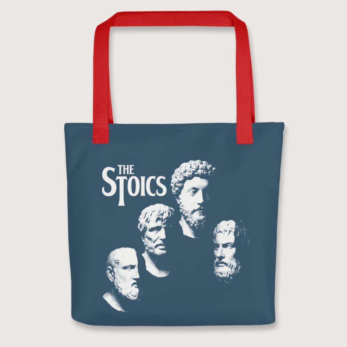 Red The Stoics Bag - history buff gift by HistoHead