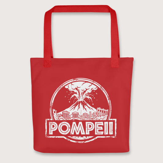 Red Pompeii Bag - history buff gift by HistoHead
