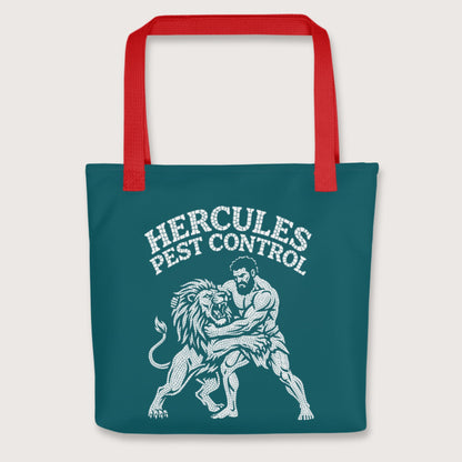 Red Hercules Pest Control Bag - history buff gift by HistoHead