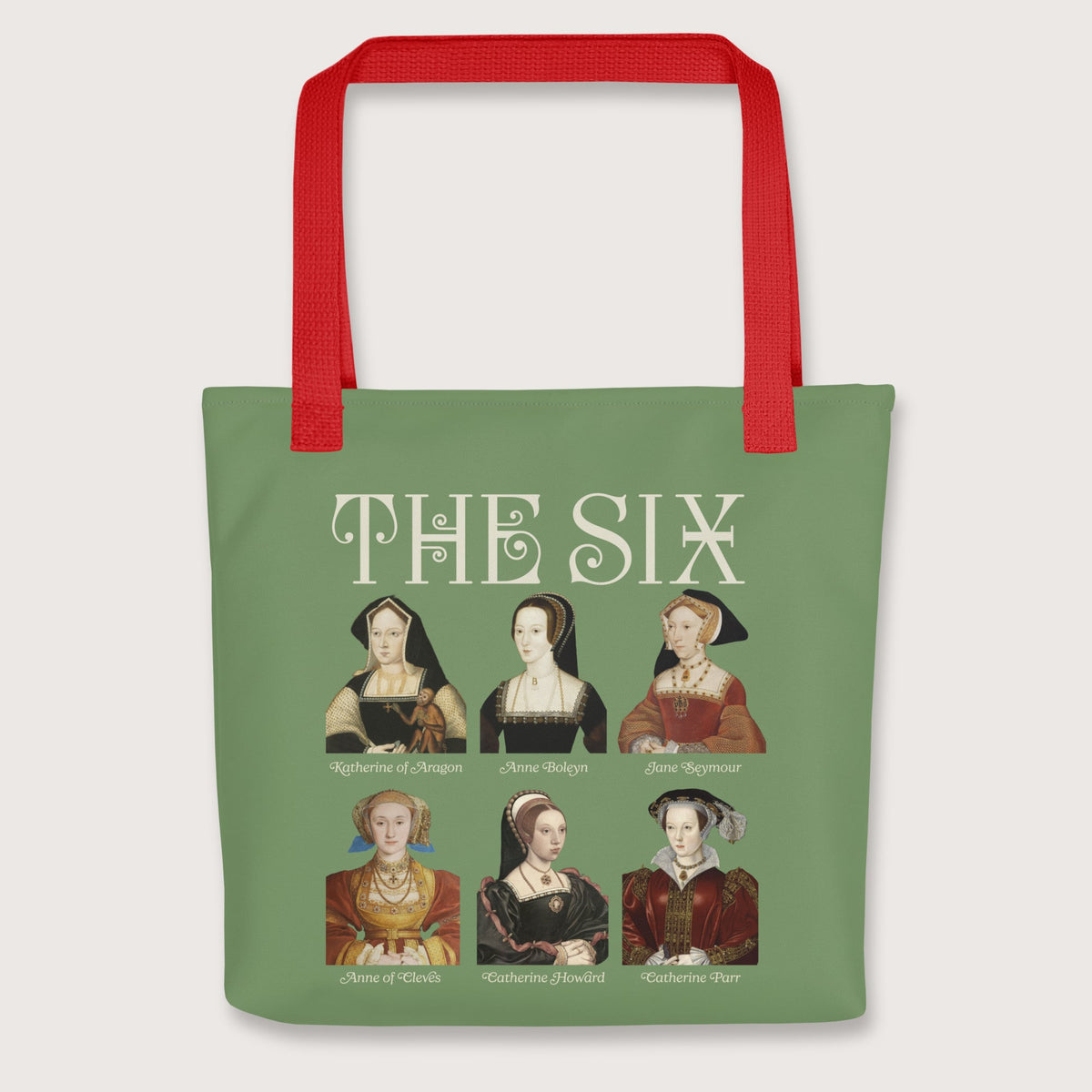 Red The Six Bag - history buff gift by HistoHead