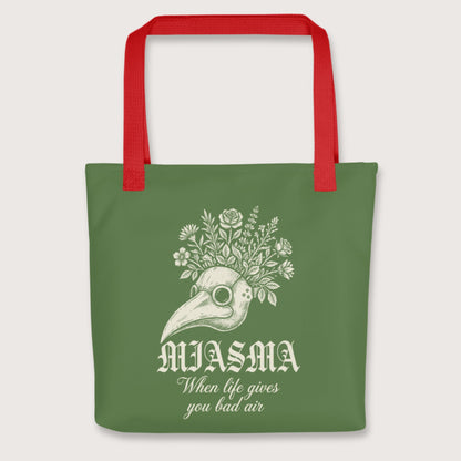 Red Miasma When Life Gives You Bad Air Bag - history buff gift by HistoHead