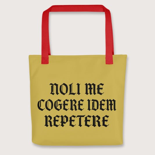 Red Don't Make Me Repeat Myself Bag - history buff gift by HistoHead