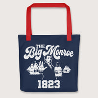 Red The Big Monroe Bag - history buff gift by HistoHead