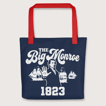 Red The Big Monroe Bag - history buff gift by HistoHead