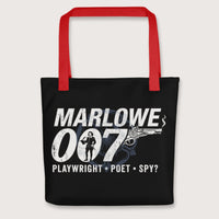 Red Marlowe 007 Bag - history buff gift by HistoHead