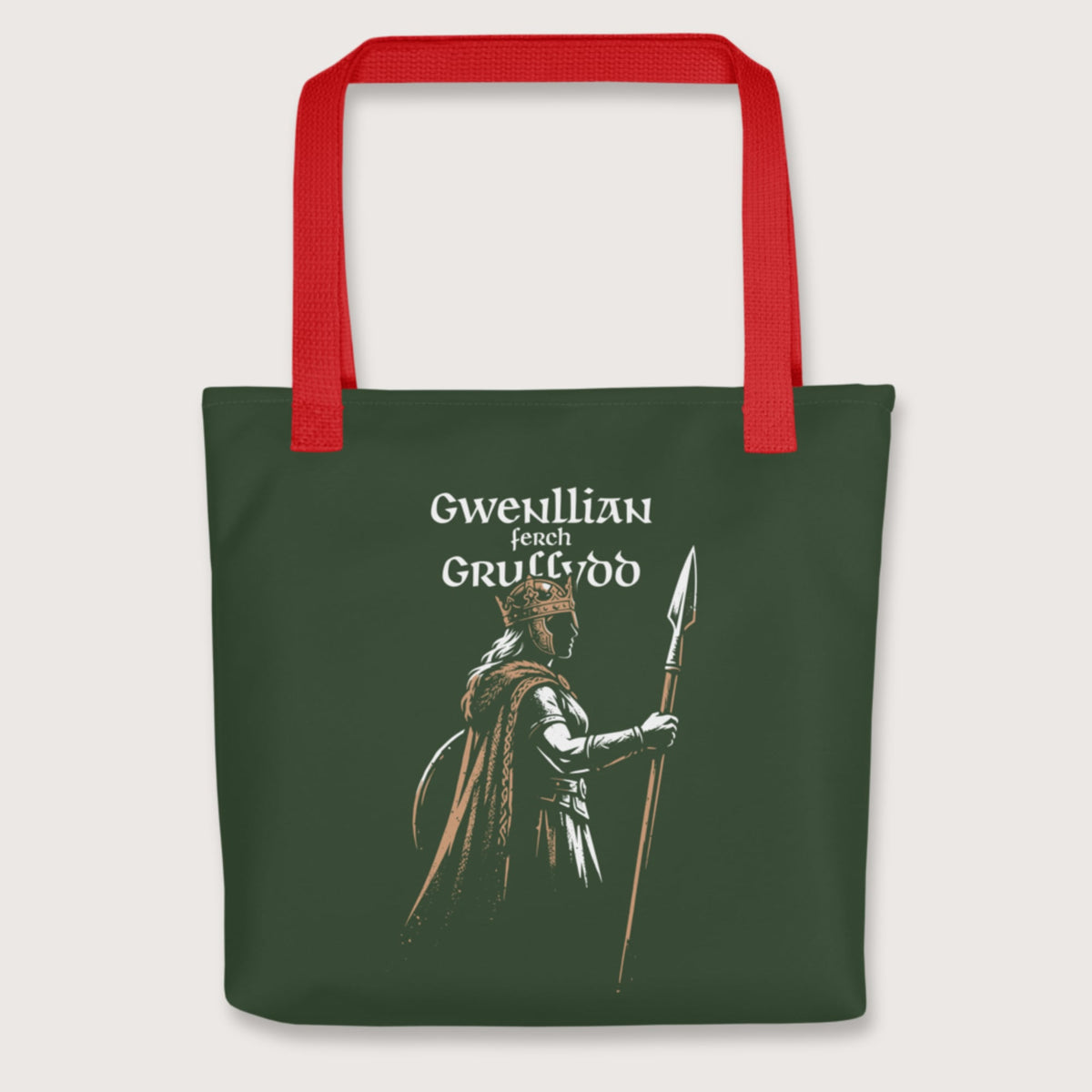 Red Gwenllian ferch Gruffydd Bag - history buff gift by HistoHead