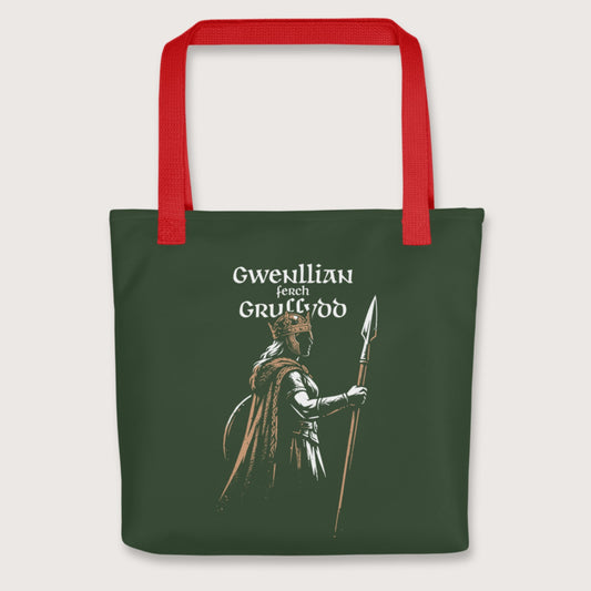 Red Gwenllian ferch Gruffydd Bag - history buff gift by HistoHead