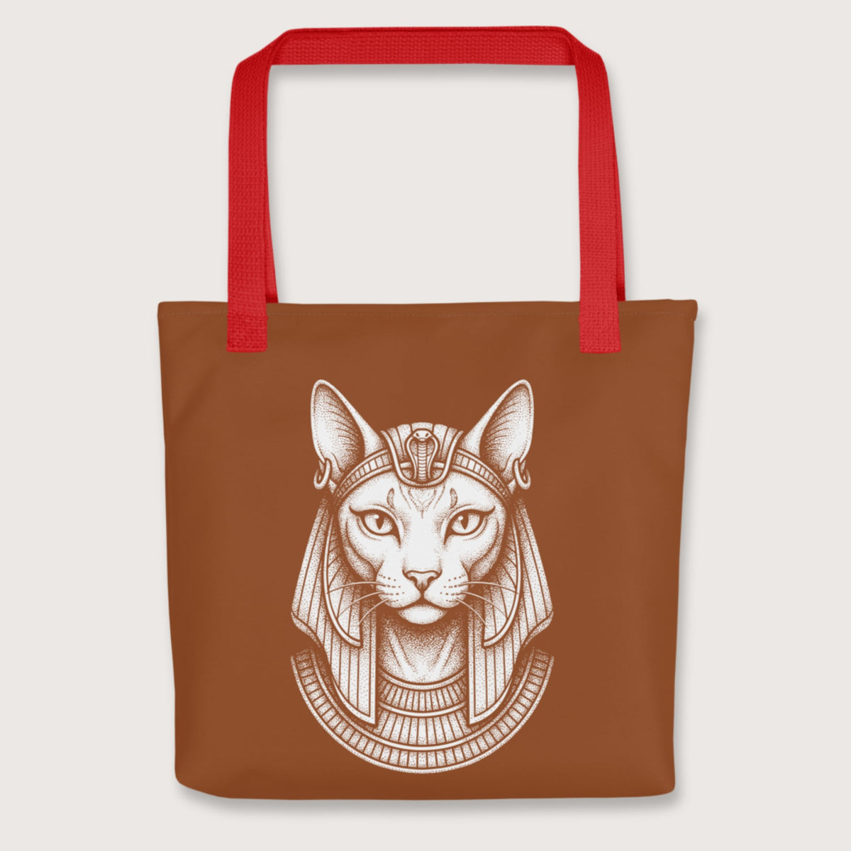 Red Bastet Bag - history buff gift by HistoHead