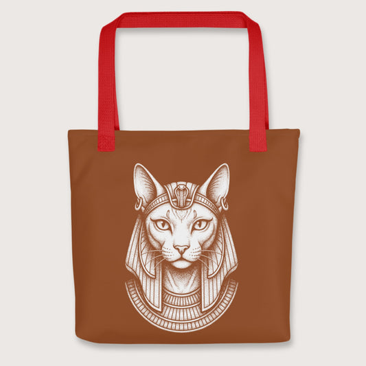 Red Bastet Bag - history buff gift by HistoHead