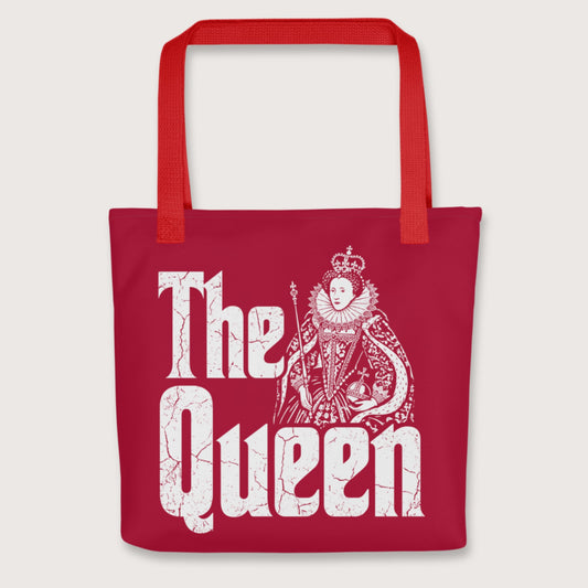 Red Queen Elizabeth I Bag - history buff gift by HistoHead