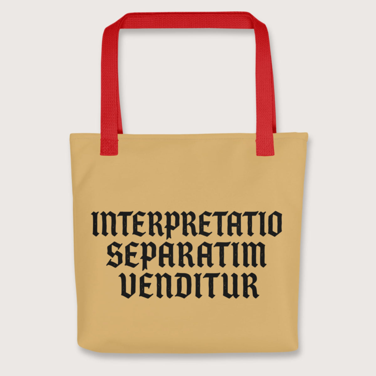Red Translation Sold Separately in Latin Bag - history buff gift by HistoHead