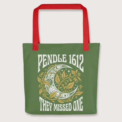 Red Pendle Witch Trials They Missed One Bag - history buff gift by HistoHead
