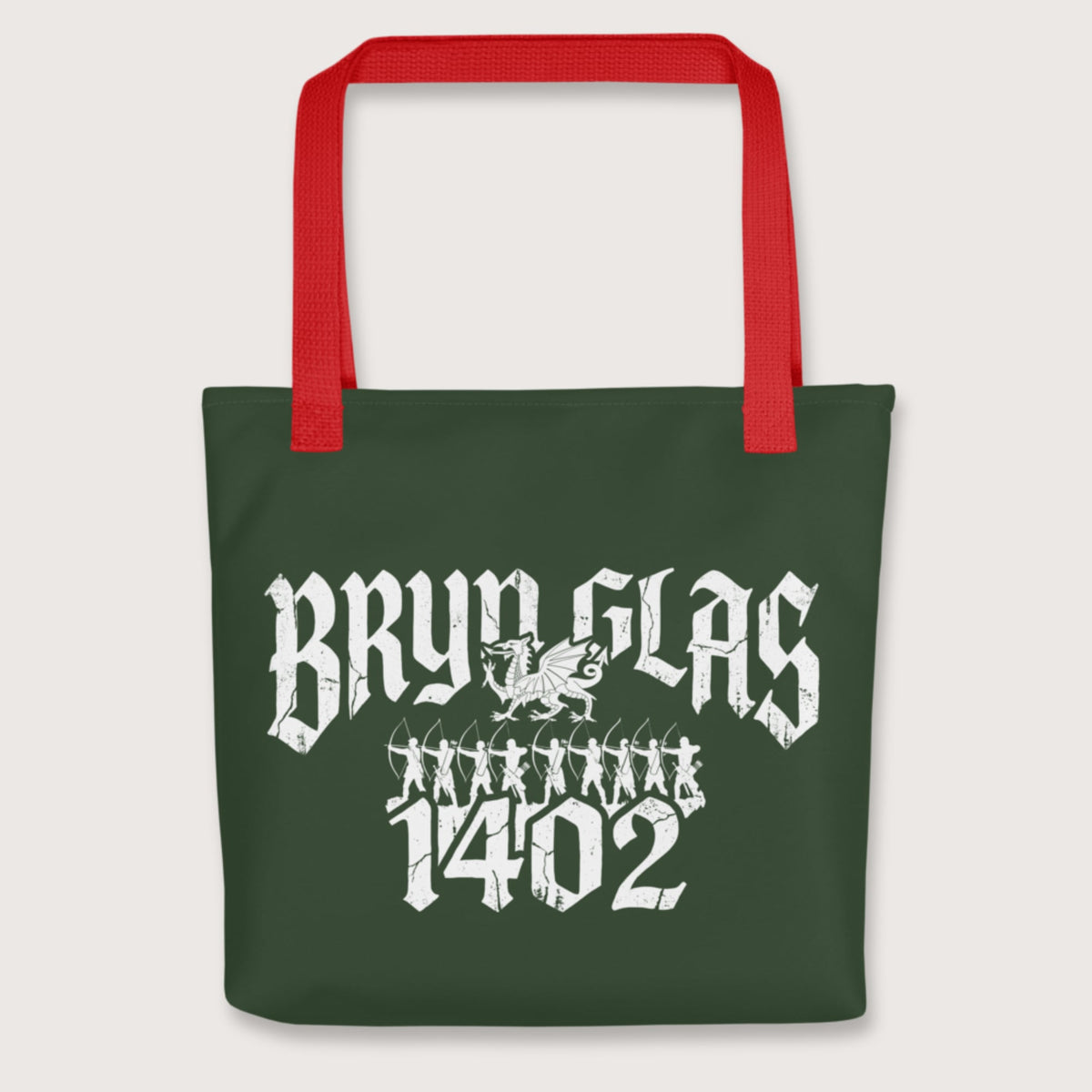 Red Battle of Bryn Glas 1402 Bag - history buff gift by HistoHead