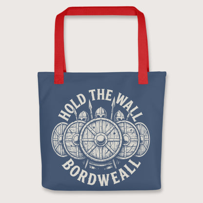 Red Hold the Wall Bag - history buff gift by HistoHead