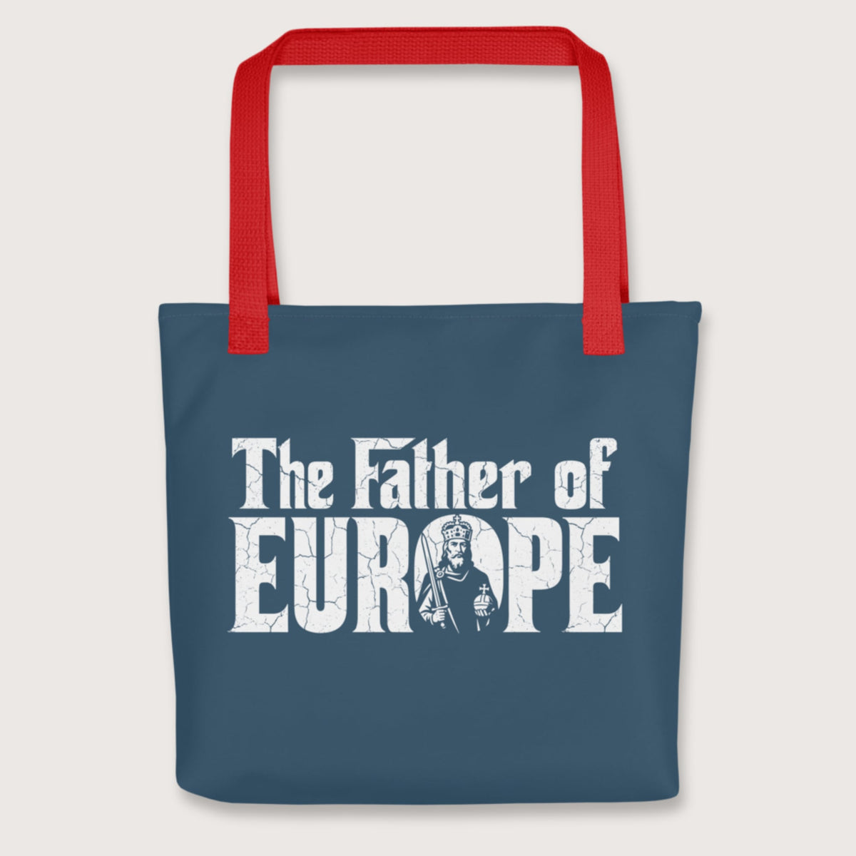 Red Charlemagne The Father of Europe Bag - history buff gift by HistoHead