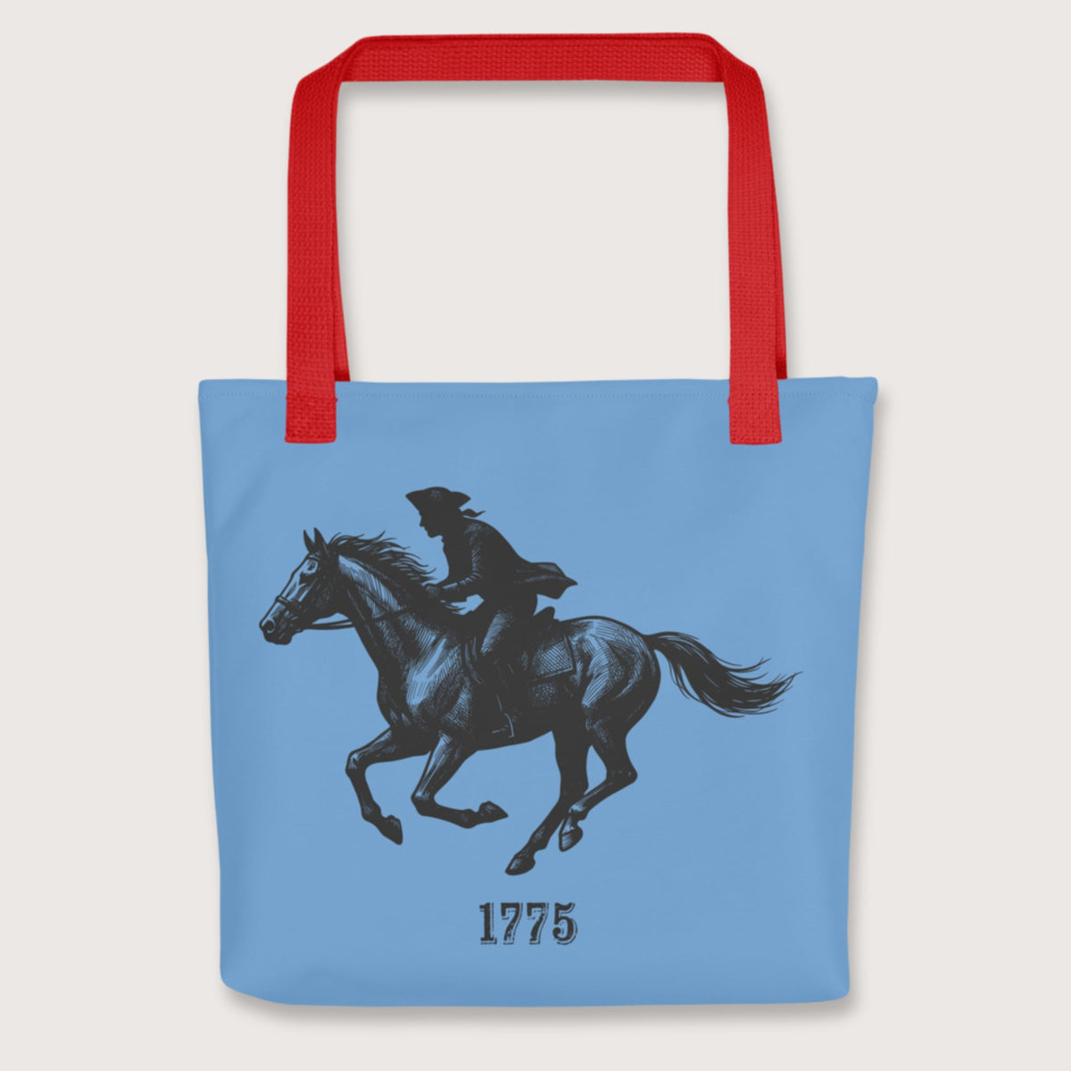 Red Paul Revere Bag - history buff gift by HistoHead