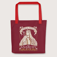 Red Empress Matilda The Anarchy Bag - history buff gift by HistoHead