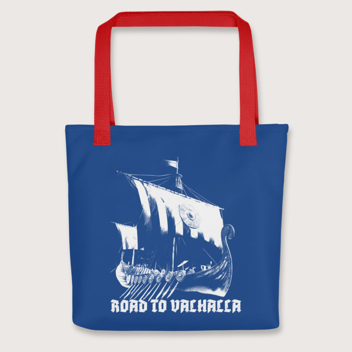 Red Road to Valhalla Bag - history buff gift by HistoHead