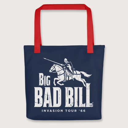 Red Big Bad Bill Invasion Tour Bag - history buff gift by HistoHead