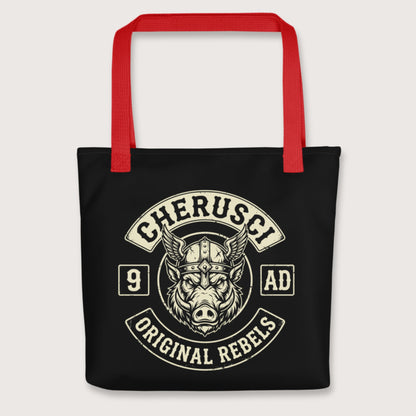 Red Cherusci Original Rebels Bag - history buff gift by HistoHead