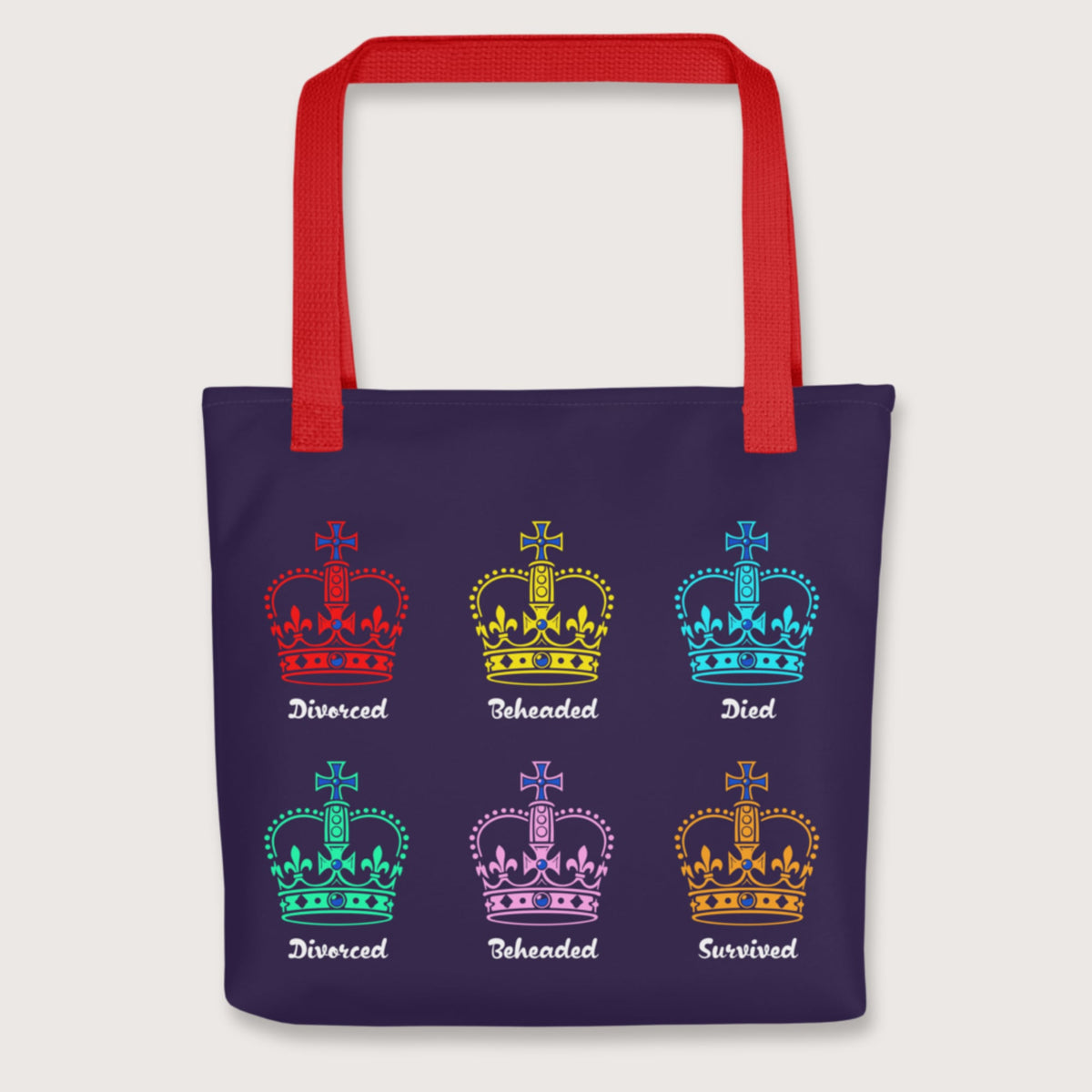 Red Six Queens Bag - history buff gift by HistoHead