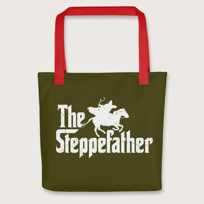 Red The Steppefather Parthian Shot Bag - history buff gift by HistoHead