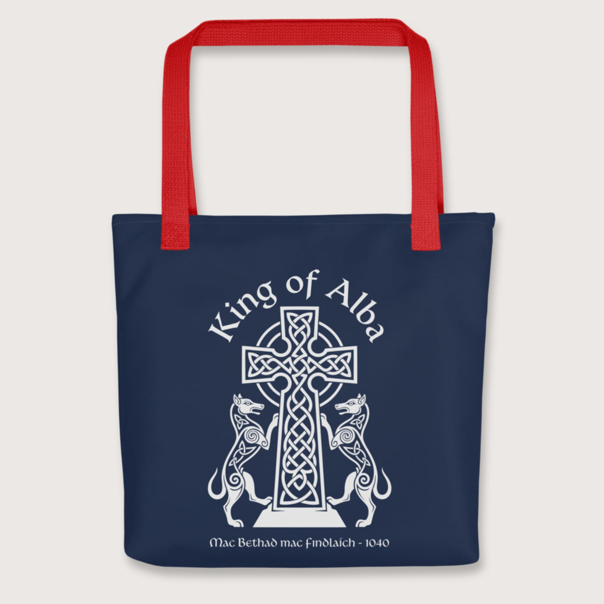Red King of Alba Bag - history buff gift by HistoHead