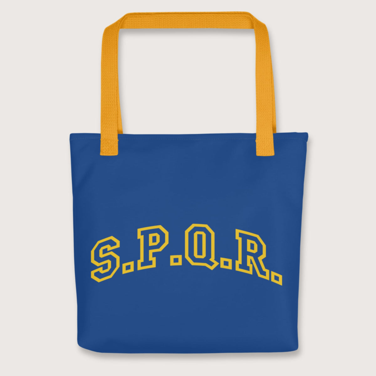 Yellow SPQR Bag - history buff gift by HistoHead