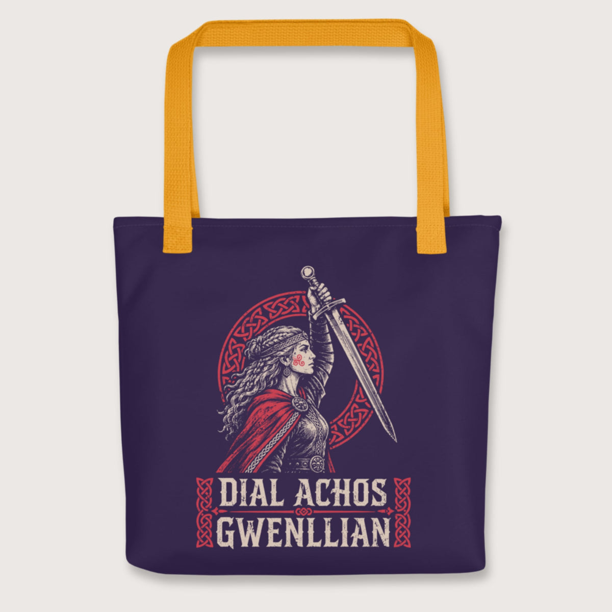 Yellow Dial Achos Gwenllian Bag - history buff gift by HistoHead