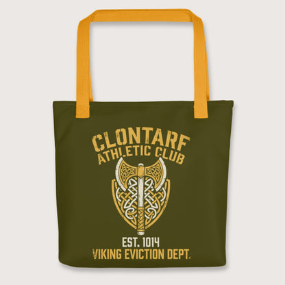 Yellow Clontarf Athletic Club Bag - history buff gift by HistoHead