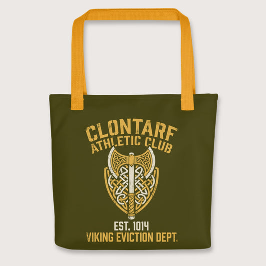 Yellow Clontarf Athletic Club Bag - history buff gift by HistoHead
