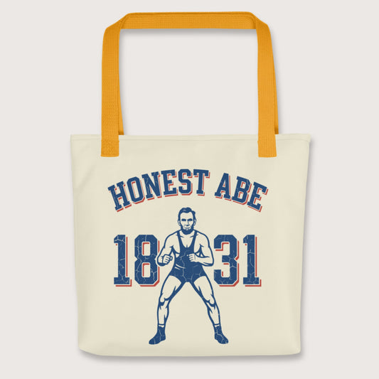 Yellow Lincoln 1831 Bag - history buff gift by HistoHead