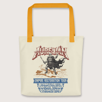 Yellow Aurelian Empire Restoration Tour Bag - history buff gift by HistoHead