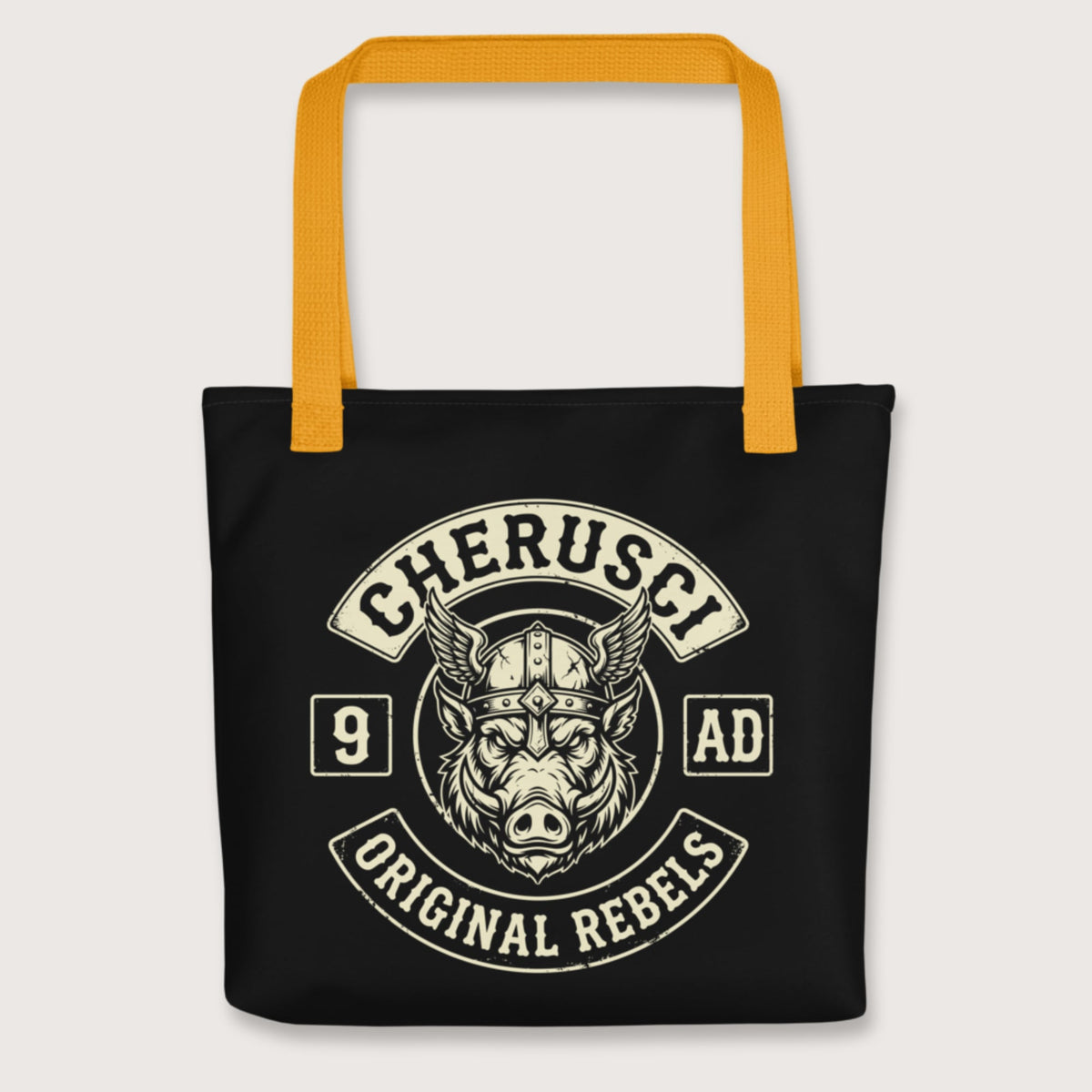 Yellow Cherusci Original Rebels Bag - history buff gift by HistoHead