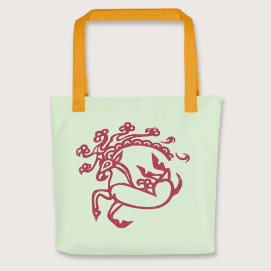 Yellow Siberian Ice Maiden Tattoo Bag - history buff gift by HistoHead