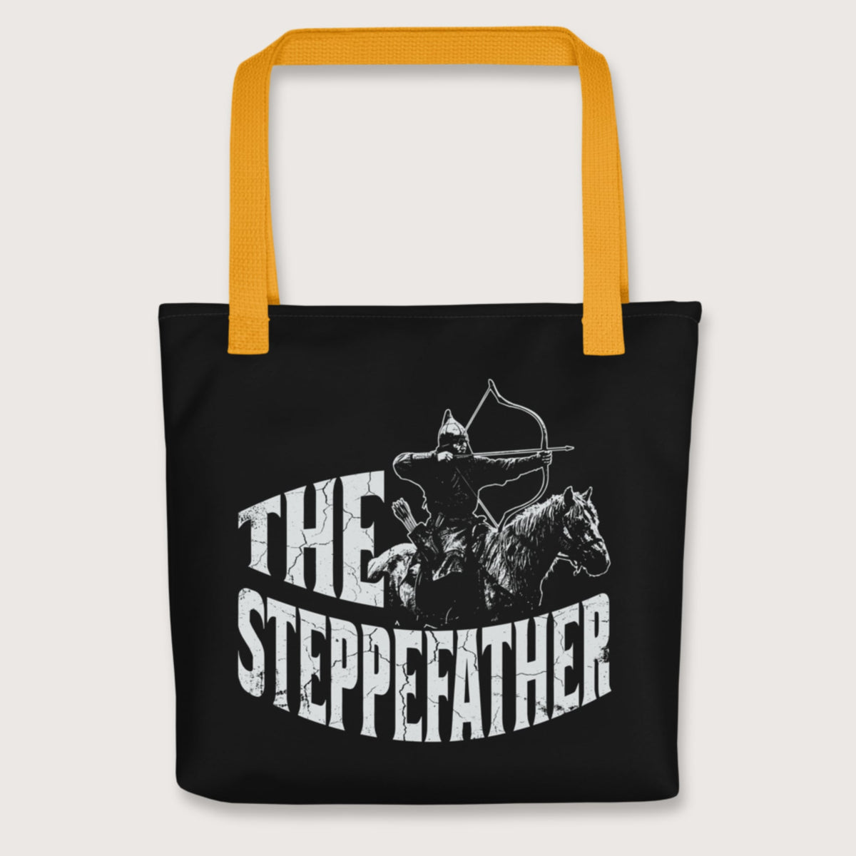 Yellow The Steppefather Bag - history buff gift by HistoHead