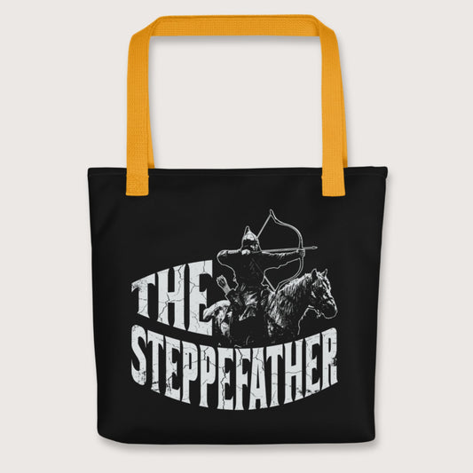 Yellow The Steppefather Bag - history buff gift by HistoHead