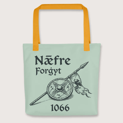 Yellow Never Forget 1066 Bag - history buff gift by HistoHead