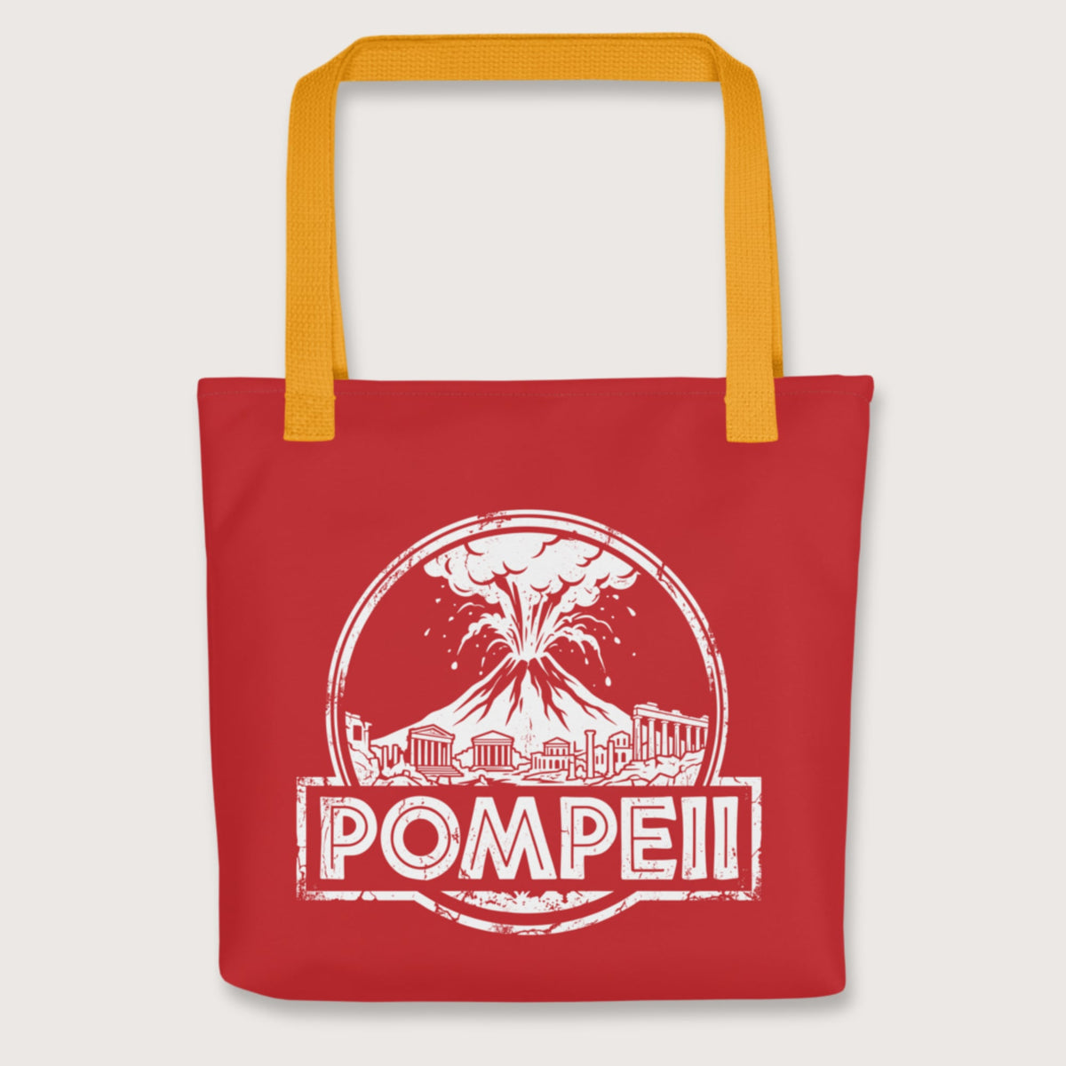 Yellow Pompeii Bag - history buff gift by HistoHead