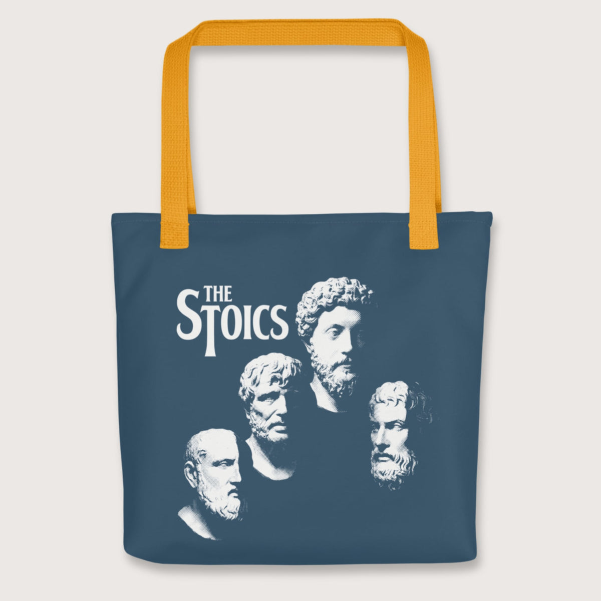 Yellow The Stoics Bag - history buff gift by HistoHead