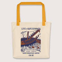 Yellow Battle of Cape Ecnomus Bag - history buff gift by HistoHead