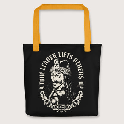 Yellow Vlad the Impaler True Leader Bag - history buff gift by HistoHead