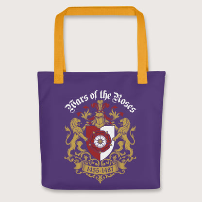 Yellow Wars of the Roses Bag - history buff gift by HistoHead