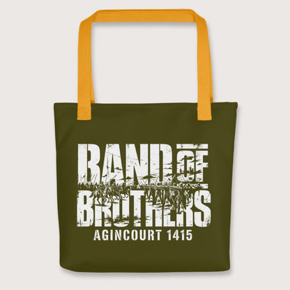 Yellow Band of Brothers Agincourt 1415 Bag - history buff gift by HistoHead