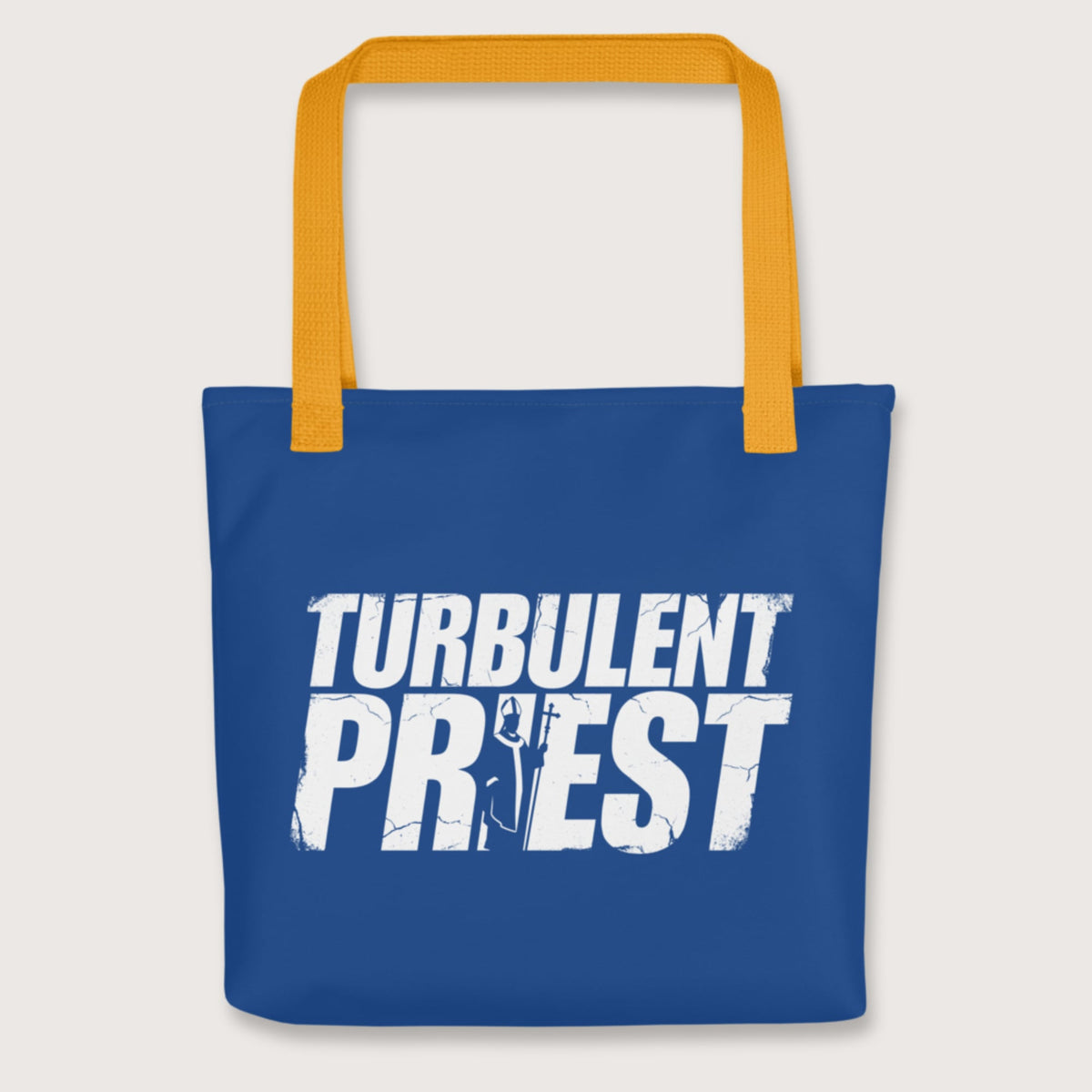 Yellow Thomas Becket Turbulent Priest Bag - history buff gift by HistoHead