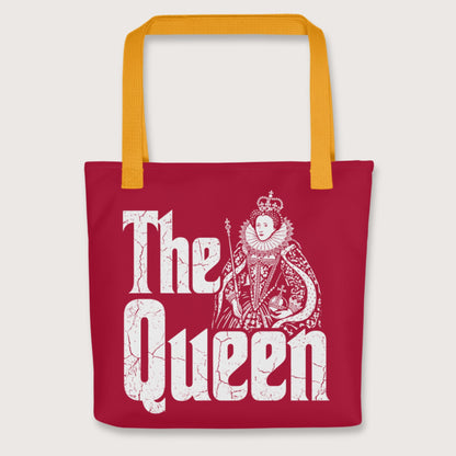 Yellow Queen Elizabeth I Bag - history buff gift by HistoHead