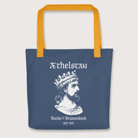 Yellow Æthelstan Battle of Brunanburh Bag - history buff gift by HistoHead